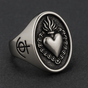 Eternal Flame Sigil Ring (#R0067)