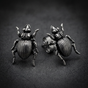 Scarab Aegis Earrings (#E075)