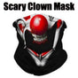 Dust Mask For Riding - Halloween 'Scary Clown' Face Mask - 14 Different Uses  (#mask044)