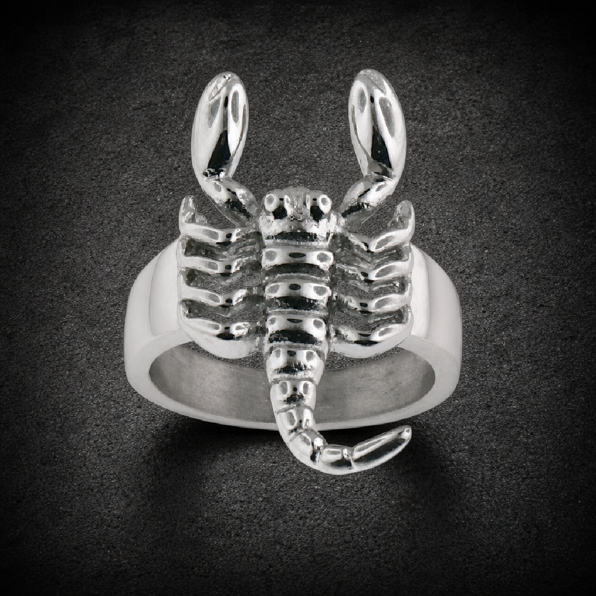 Scorpion Ring - 316L stainless steel unisex jewelry (R0511)