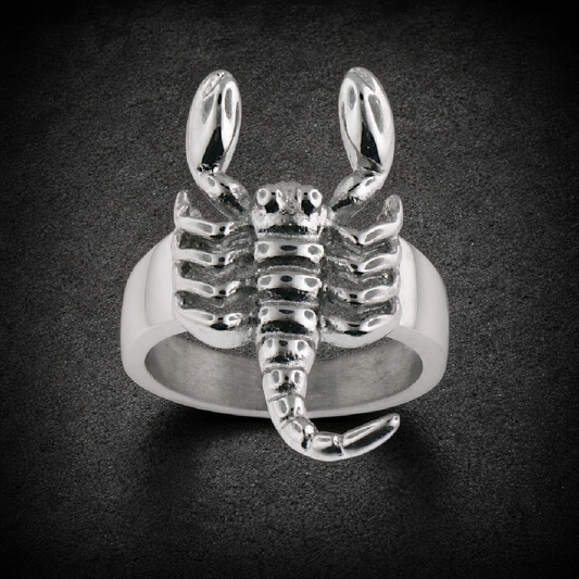 Scorpion Ring - 316L stainless steel unisex jewelry (R0511)