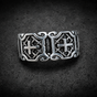 Seven Last Words of Christ - Stainless Steel Cross Ring (#R0496)