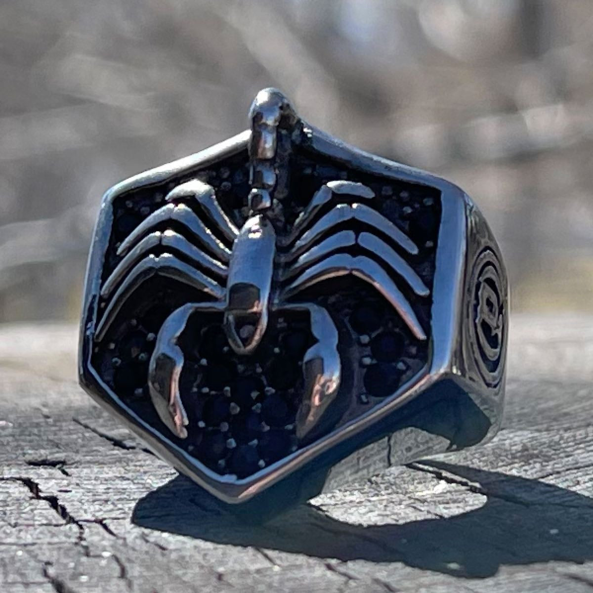 "Love At First Sting" Scorpion Ring