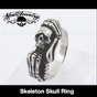 Bony Band - Skull Ring (#489)