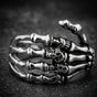 Skeleton Hand w/Skulls Ring (#196)