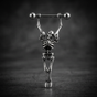 Iron Skeleton Barbell 1.2mm (#BJ007)