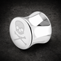Skull & Crossbones Double Flared Screw Fit Ear Plug Flesh Stretcher Tunnel Expander (#ep009)