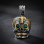 Calavera Green Eyes Pendant (#P823)