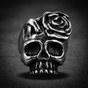 Nightrose Skull Ring (#R0150)