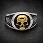 Monarch Skull Ring (#R0295)