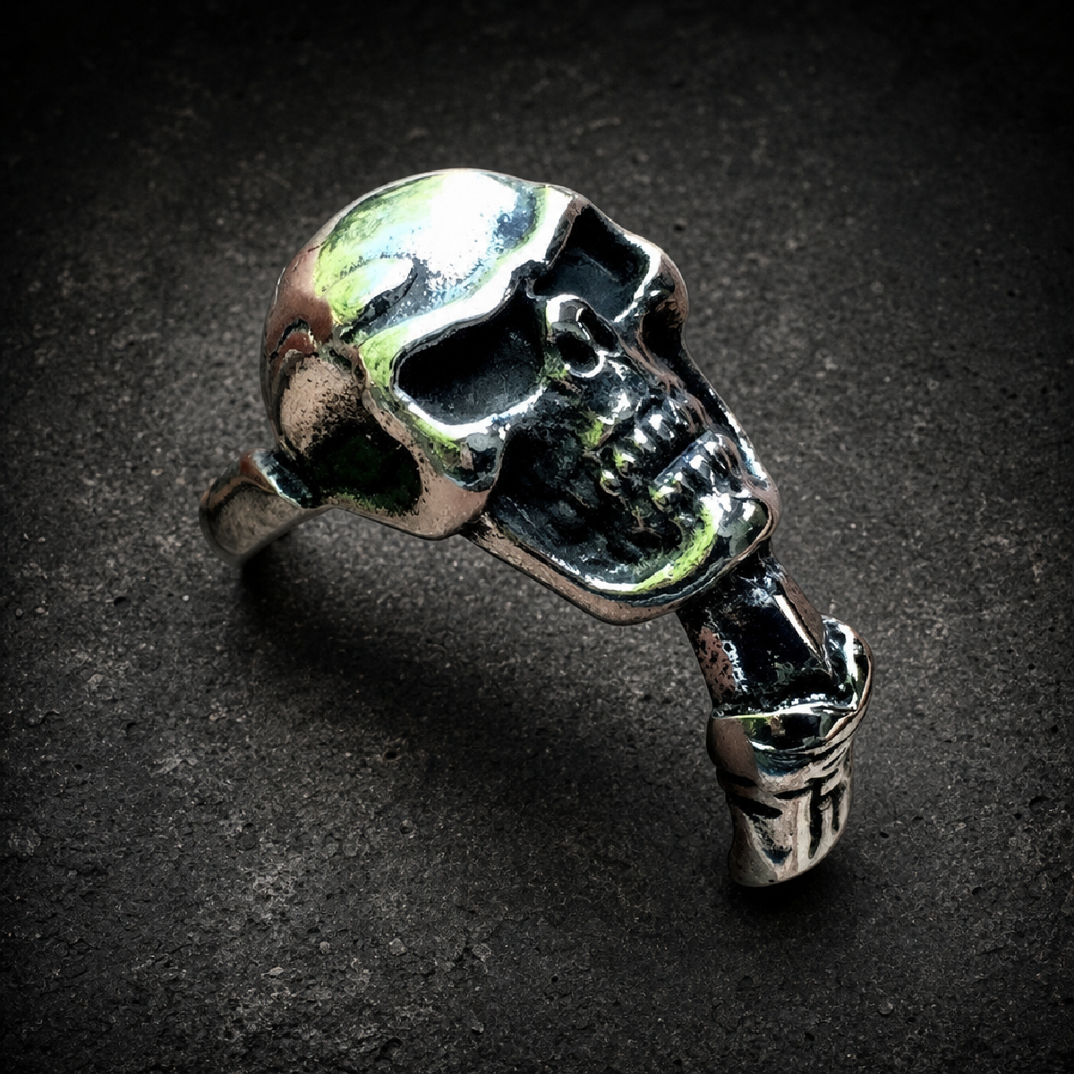 Skullbreaker Claw Ring - 316L stainless steel unisex jewelry (R0553)