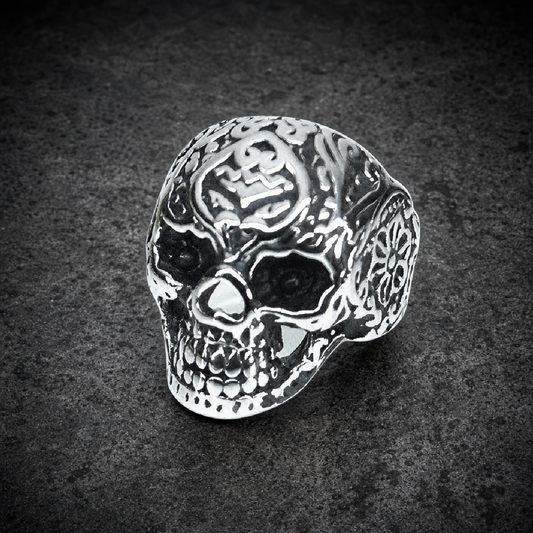 Skulls Night Out Skull Ring - 316L stainless steel unisex jewelry (4287SJ06)