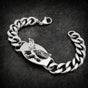 Sky Hunter's Fury — Eagle 9.5" Bracelet · 67 grams (#B0129)