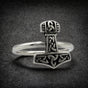 Small Thors Hammer Ring (#R0306)