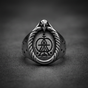 Arc of Dominion (all stainless) Ring (#R0158)
