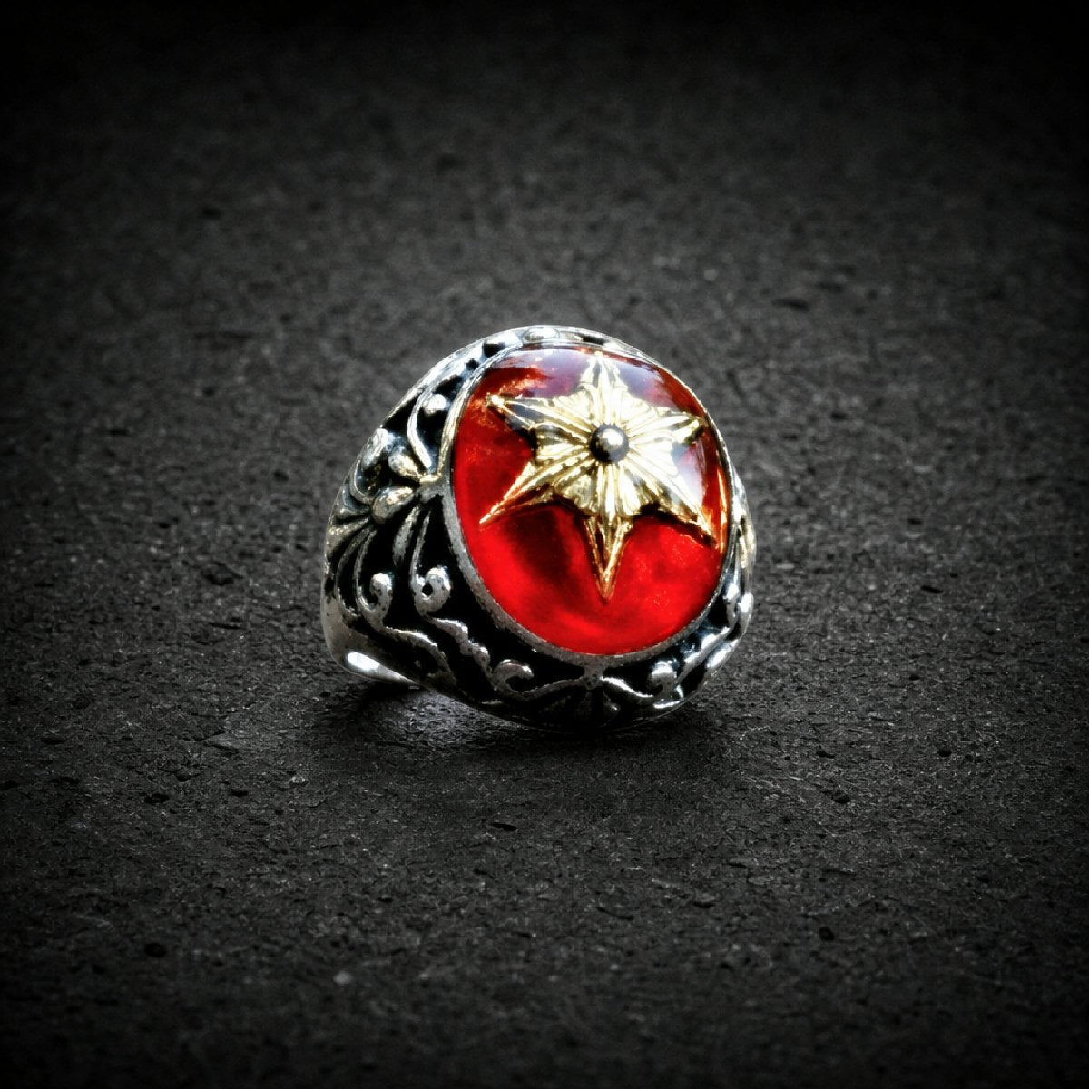 Solar Apex — Sun God Ring - 316L stainless steel unisex jewelry, solar apex sun god ring, 316l stainless steel sun ring (R…