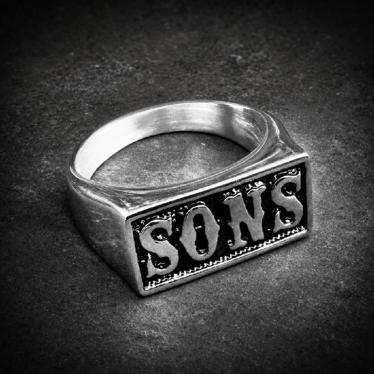 SONS Ring - 316L stainless steel unisex jewelry (R0623)