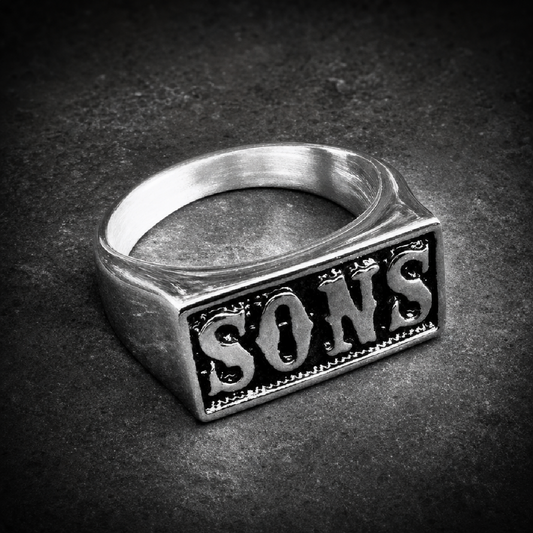 SONS Ring - 316L stainless steel unisex jewelry (R0623)