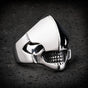 Spectral Revenant — 316L Stainless Steel Skull Mask Ring (#R0016)