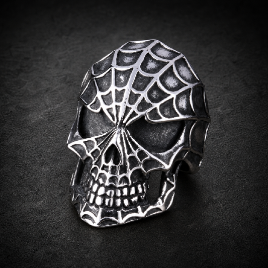 Spiderman Stainless Steel Ring - 316L stainless steel unisex jewelry (R0711)