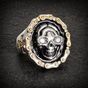 Steel Vengeance Skull Ring (#R0519)