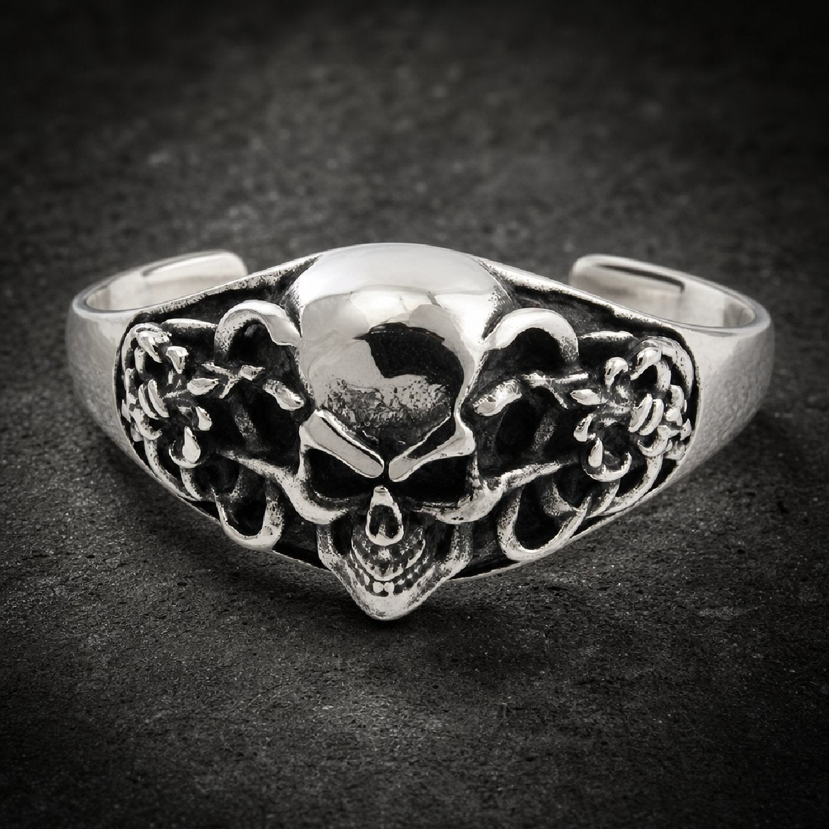 Strange Magic Bangle — Skull Bangle Bracelet