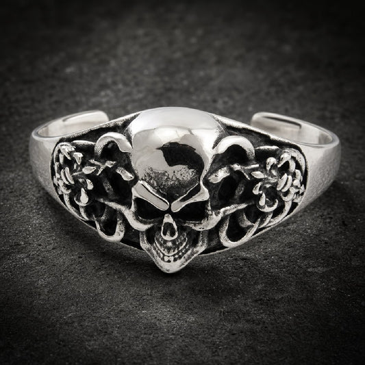 Strange Magic Bangle — Skull Bangle Bracelet