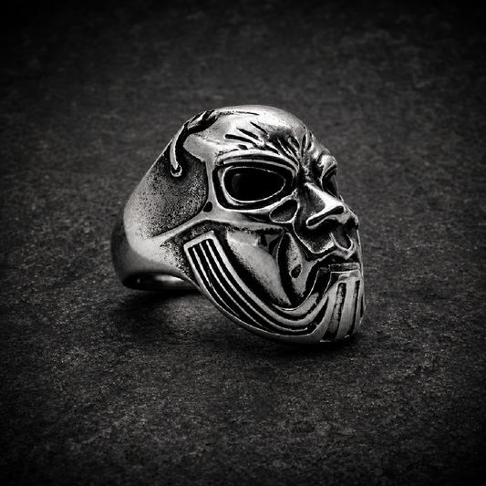 STUMMKRIEG Outcast IV of IV — DEATHMASK LEGION: OUTCASTS - ring 316L stainless steel unisex jewelry (R0849)