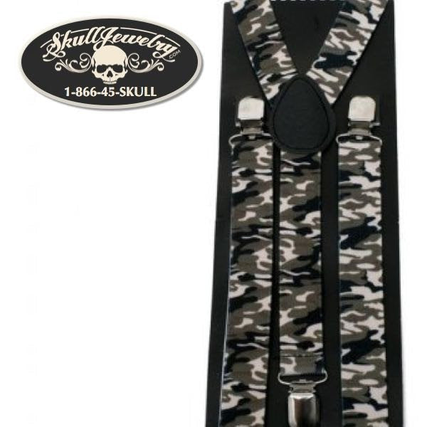 Camouflage Suspenders