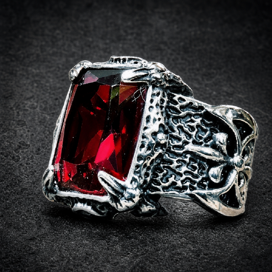 The BLOOD TEMPLARS' RING is a true symbol of power! - 316L stainless steel unisex jewelry (R0619)