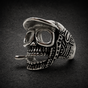 The Enforcer – Skull Cap Cigar Ring (#R0529)