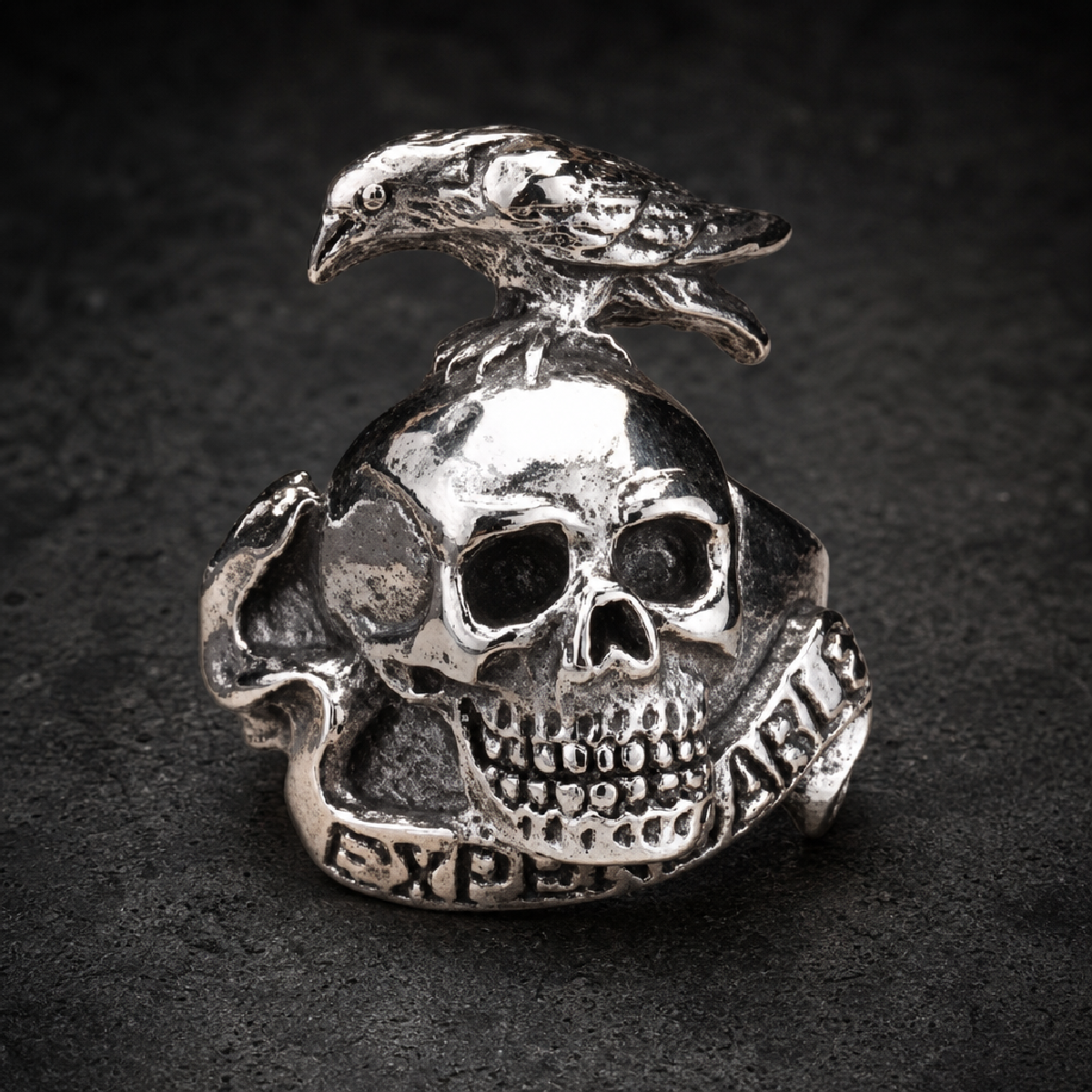 The 'Expendables' Ring - 316L stainless steel unisex jewelry (R0633)