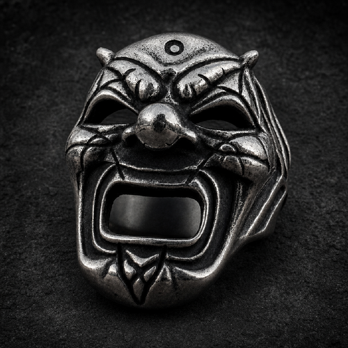The Hollowrage Reaper - Ring #6 of 8 – DEATHMASK LEGION - 316L stainless steel unisex jewelry (R0842)