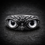 THE OBSIDIAN VIGIL RING (#544Black/White) (#R0681)