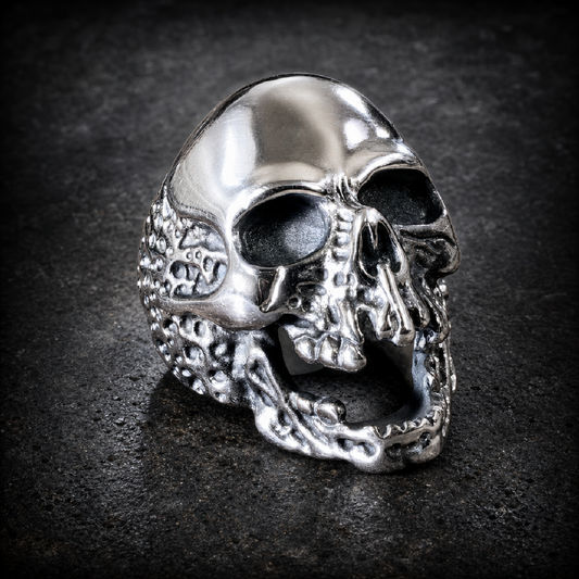 The Plague - Skull Ring - 316L stainless steel unisex jewelry (R0829)