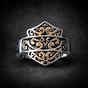 The Wind Cries Mary - Gold/Stainless Ring (#R0491)