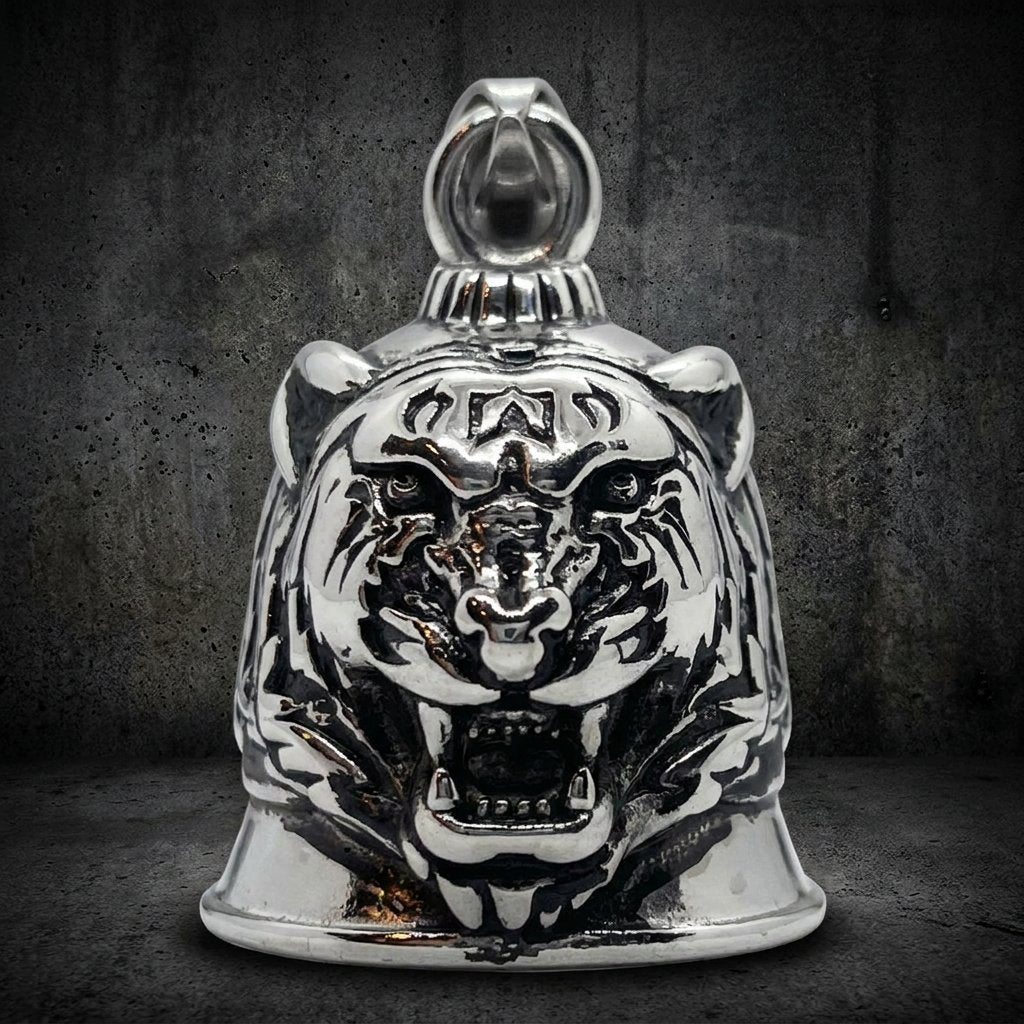 Tiger - Biker Bell Pendant (#BB010)