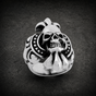 Tribal Chief -  Heavy Biker Skull Ring (#R0315)