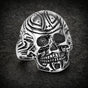 Tribal Skull Grin — Tribal Skull Ring (#R0189)