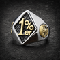 Two-Tone Skull Ring – Bold, Edgy & Unapologetic (#R0359)