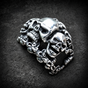 Unbroken Circle - Skull Ring (#R0645)