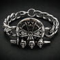 Catacomb Triple Skull Bracelet (#B0205)