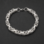 Vaulted Link Bracelet (#B0087)