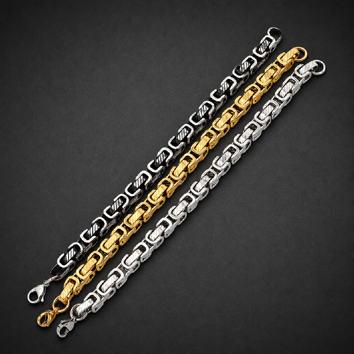 Vaulted Link Bracelet (#B0087) - image 3