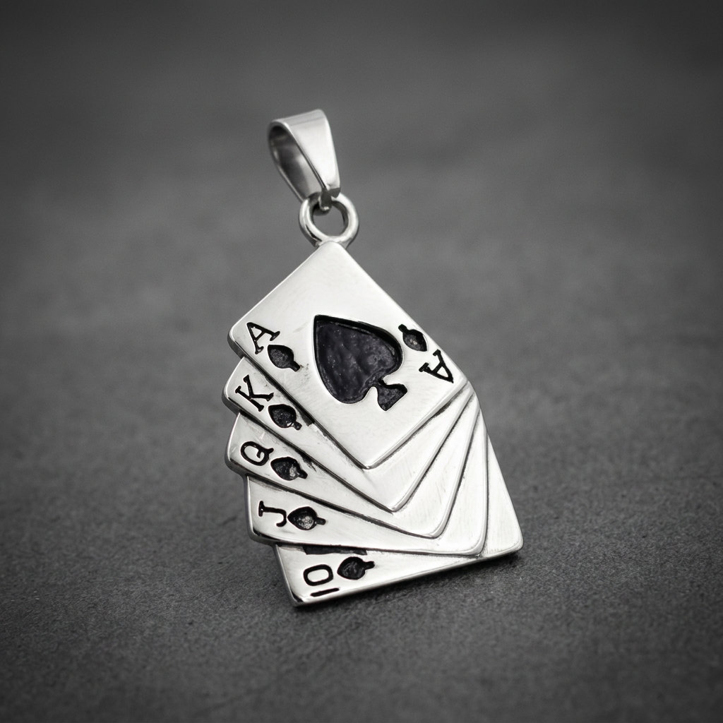 stainless-steel-royal-flush-poker-card-pendant-skull-jewelry