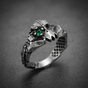 Green Eyed Vexed Reptile™ Ring (#R0231)