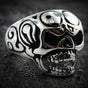 Vintage Biker Skull Ring (#041)