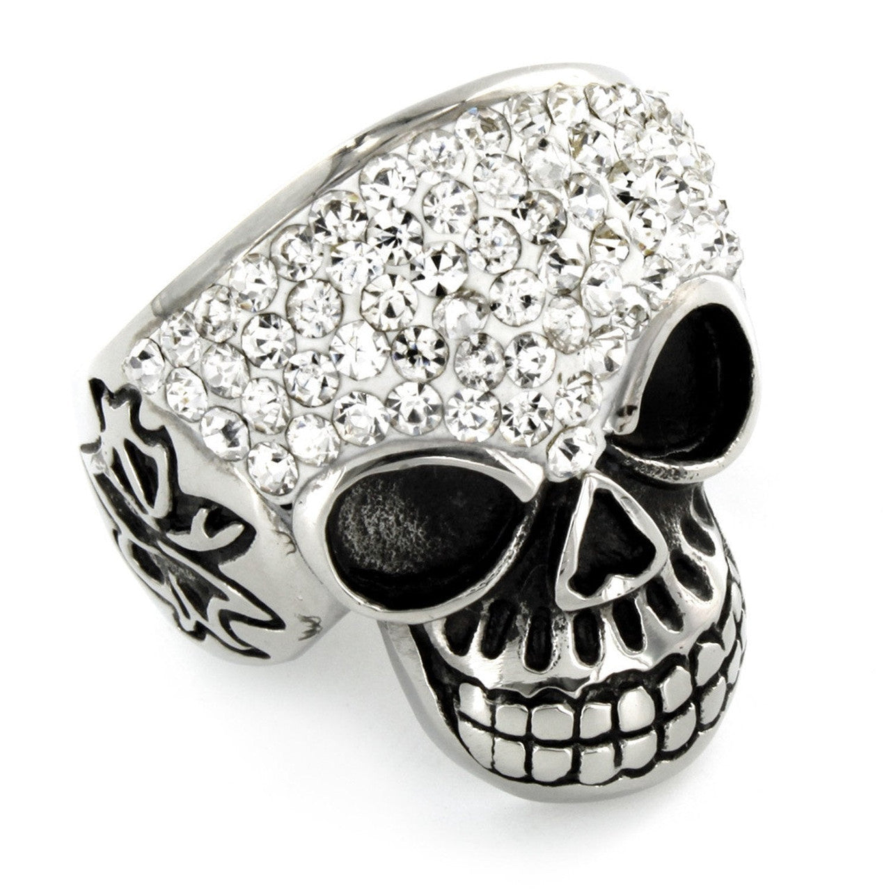 paris hilton skull ring