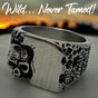 Wild Never Tamed - Solid Skull Ring (#r0035)