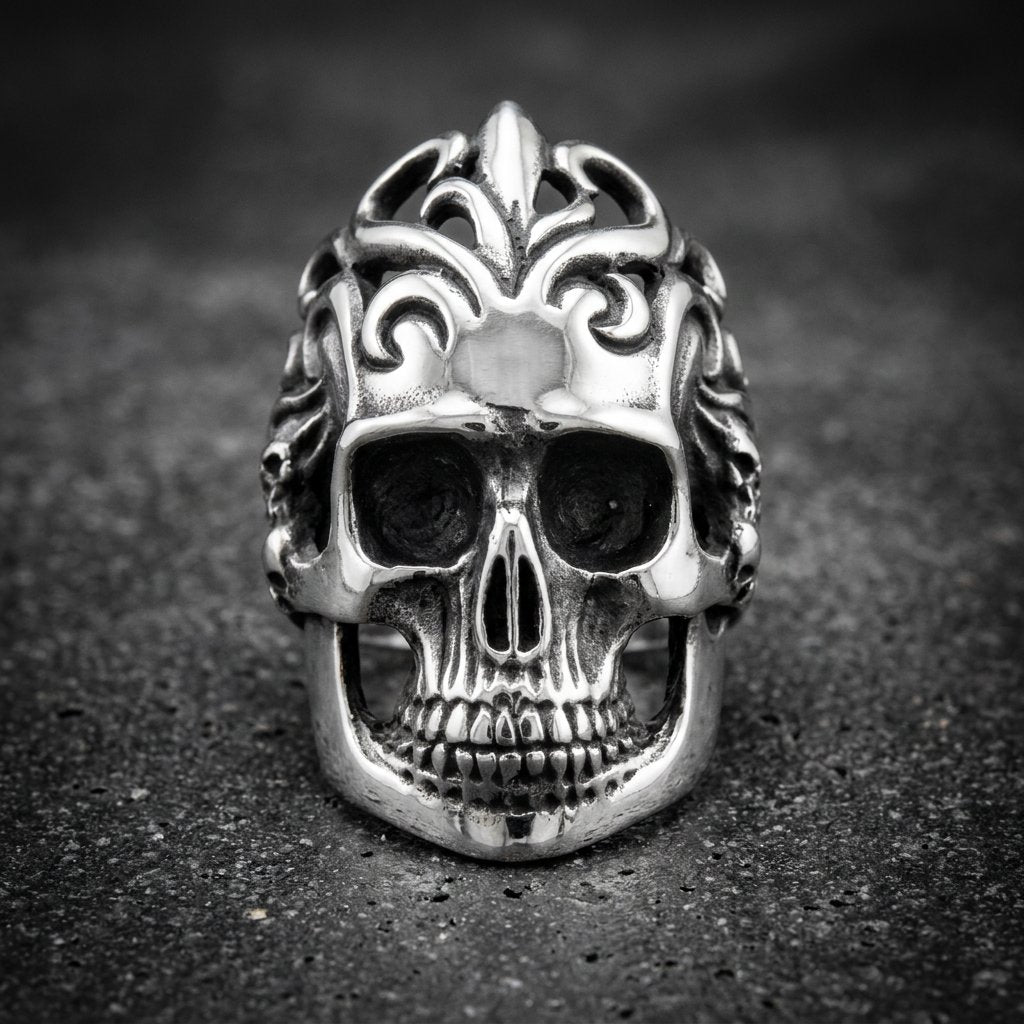Won't Get Fooled Again - Big, Bold & Heavy Skull Ring (#181)
